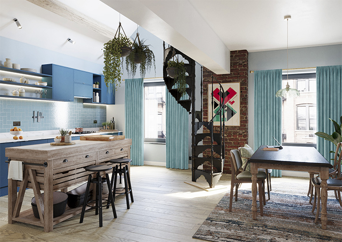 Odessa Velvet, Spa - Made to Measure Curtains - Image 7